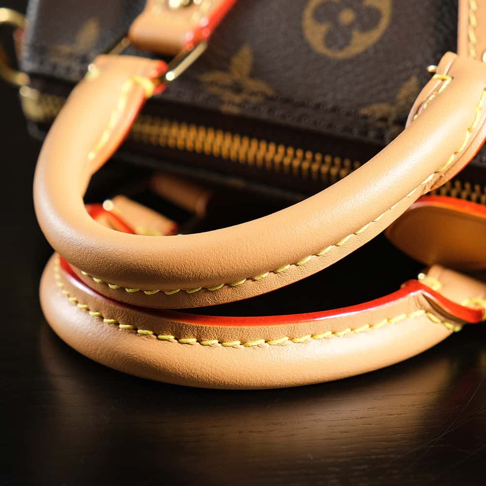 LV 𝐍𝐀𝐍𝐎 𝐒𝐏𝐄𝐄𝐃𝐘 𝐌𝐈𝐍𝐈芯片菱形跳动码枕头包系列 M81085-高仿包包