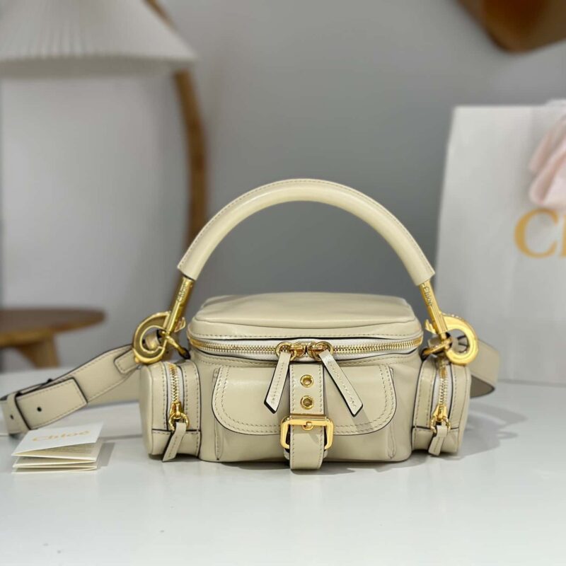 Chloe 2024秋冬新款Camera Bag W0653白色-高仿包包