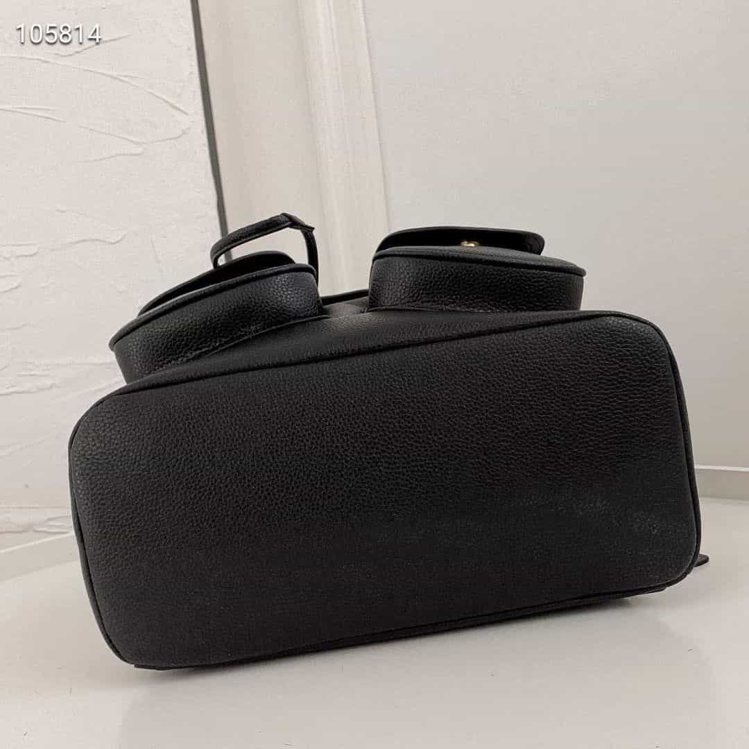 coa蔻 新款 Pennies Backpack女士双肩包抽绳背包c4611 6145 6146-高仿包包