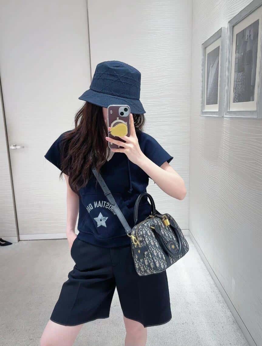 dior D-Vibe 保龄球包中号-高仿包包 dior D-Vibe 保龄球包中号-高仿包包