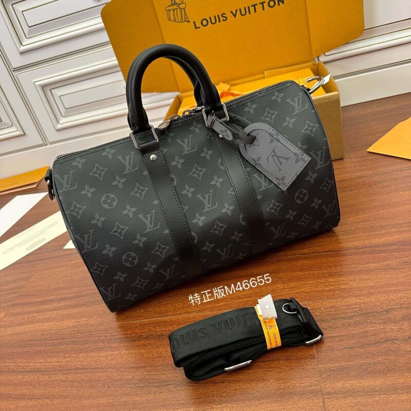 LV M46655 Keepall Bandoulière 35-高仿包包 LV M46655 Keepall Bandoulière 35-高仿包包