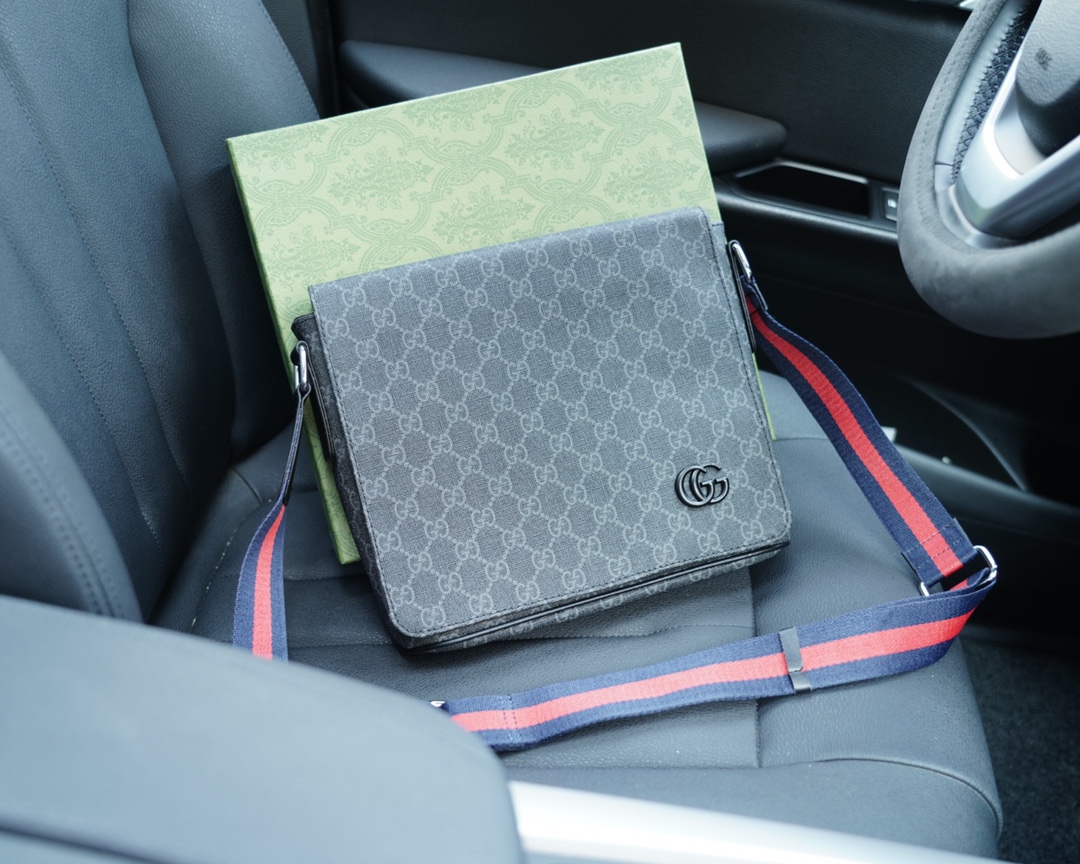 古驰 官网同步高仿包单肩背包配全套包装礼品盒-高仿包包