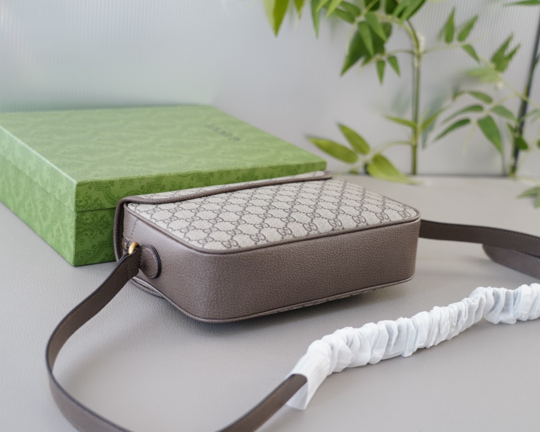 古驰GUCCI最爱的款式配全套包装礼品盒原单牛皮包单肩背包-高仿包包